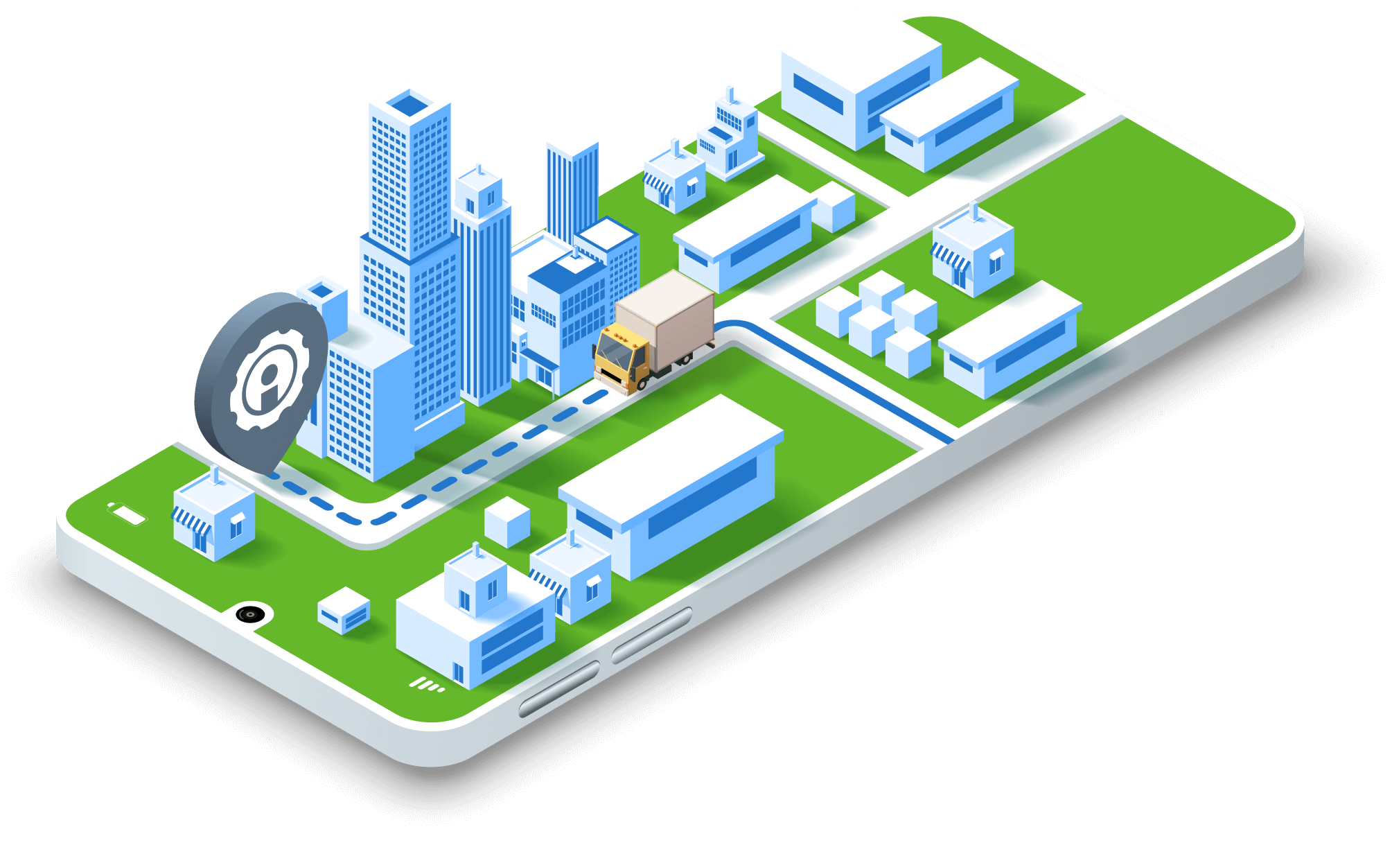 GPS мониторинг грузового транспорта — ATI.SU